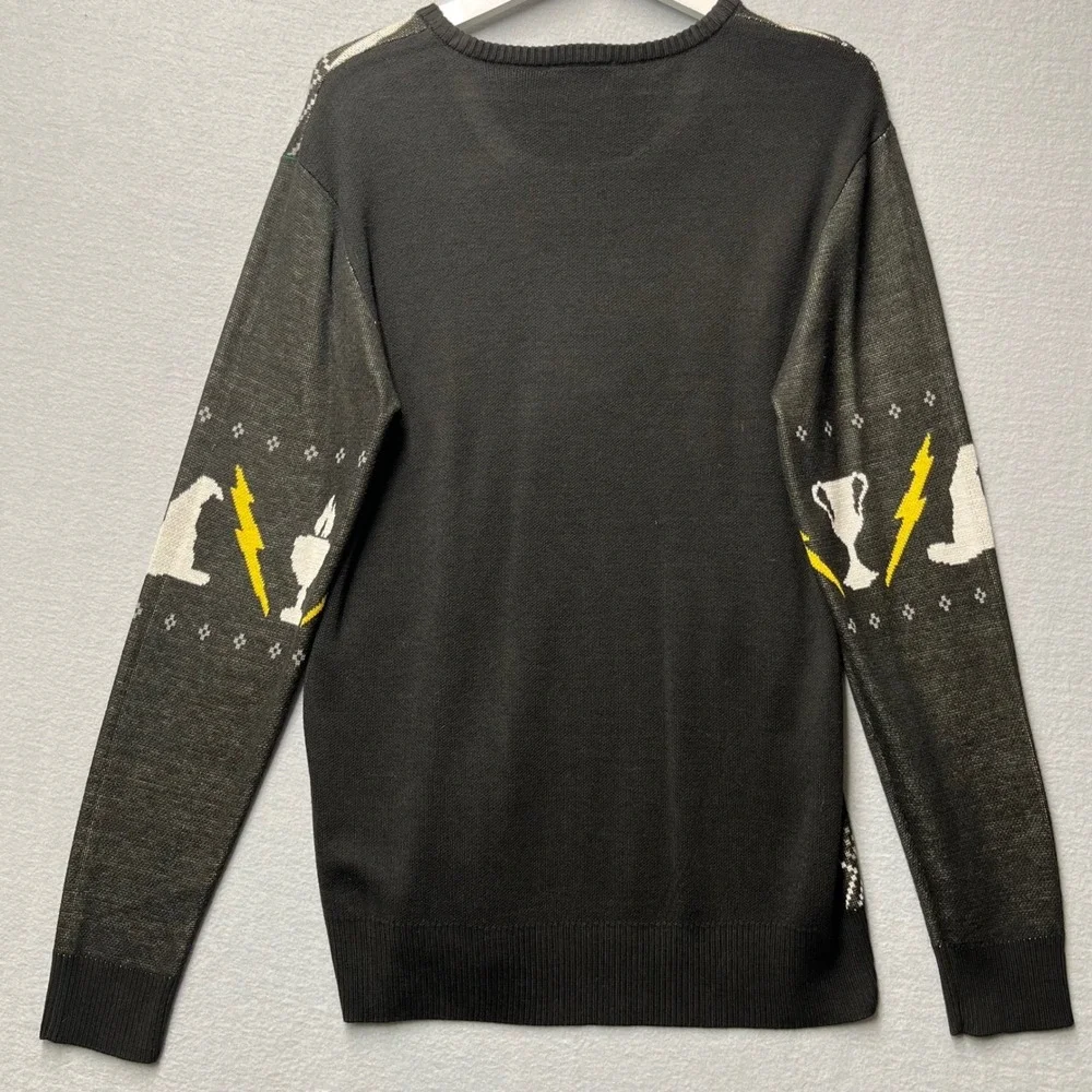 NEW Harry Potter BoxLunch S Hedwig Owl Golden Snitch Knit Sweater 19x29